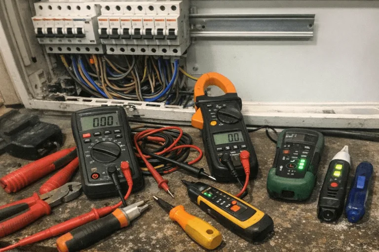 Professionelles Werkzeug und Prüfgeräte für elektrische Anlagen