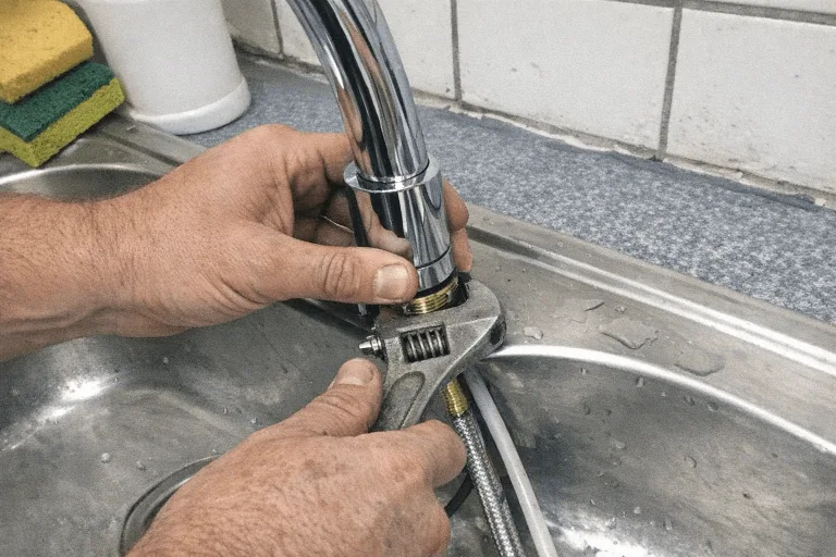Austausch einer alten Niederdruckarmatur